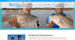 Desktop Screenshot of perdidokeyfishingcharters.com